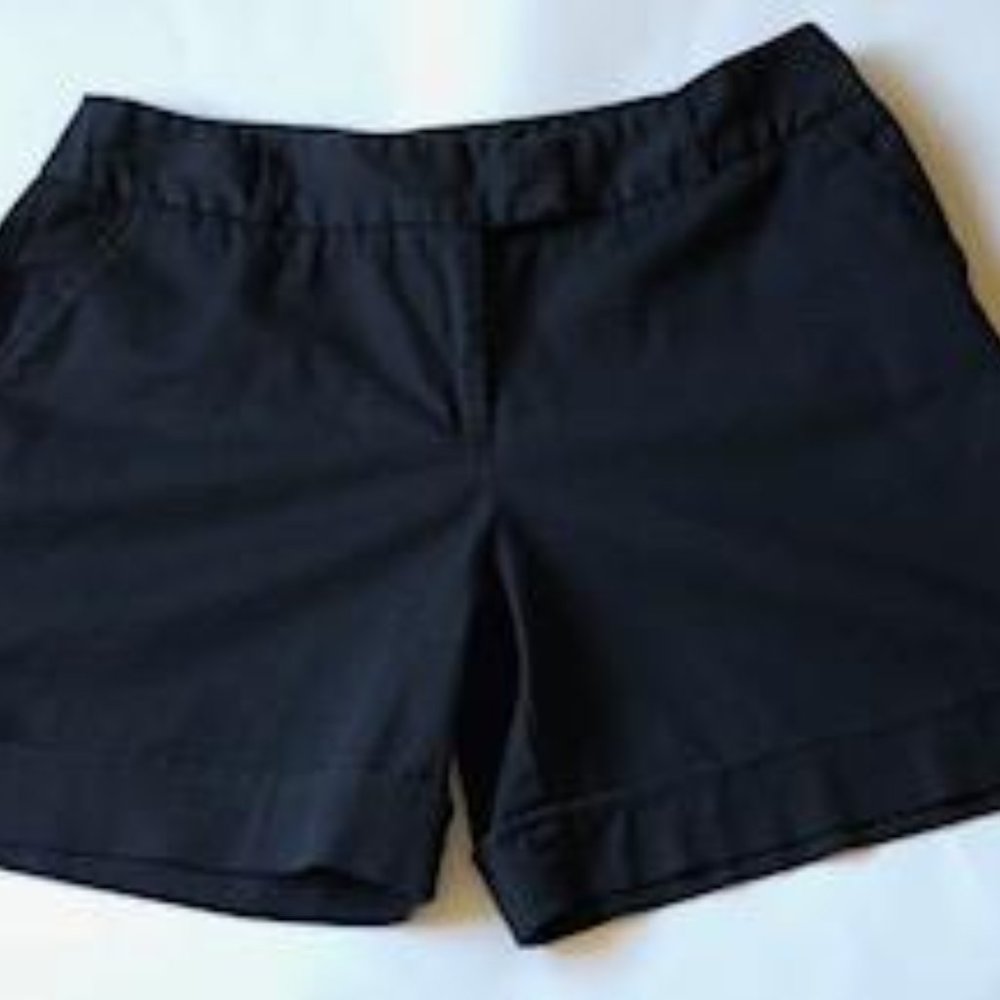 Ingredients, Women's Size 14, Black, Cotton Blend, Mid-Rise Shorts